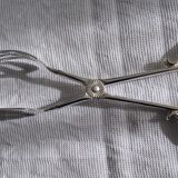 Silver metal cake pinch