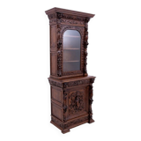 Buffet ancien, richement sculpté, fin du 19e siècle