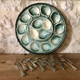 Guy Degrenne oyster forks