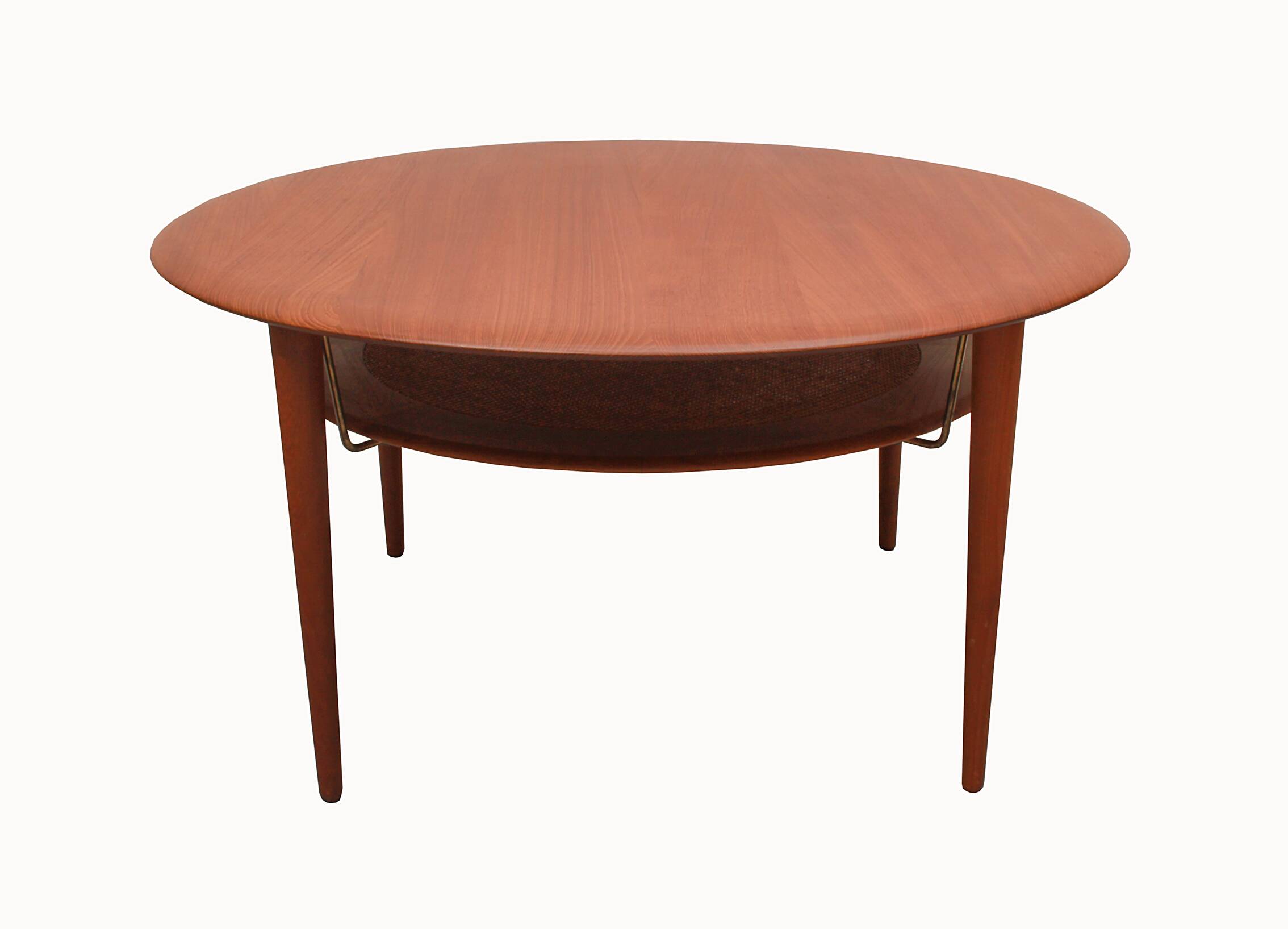 1960s coffeetable Peter Hvidt Frace & Son in Teak FD-515
