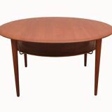 1960s coffeetable Peter Hvidt Frace & Son in Teak FD-515