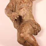 Carved Wooden Cherub - 18th Century