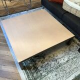 Wood coffee table