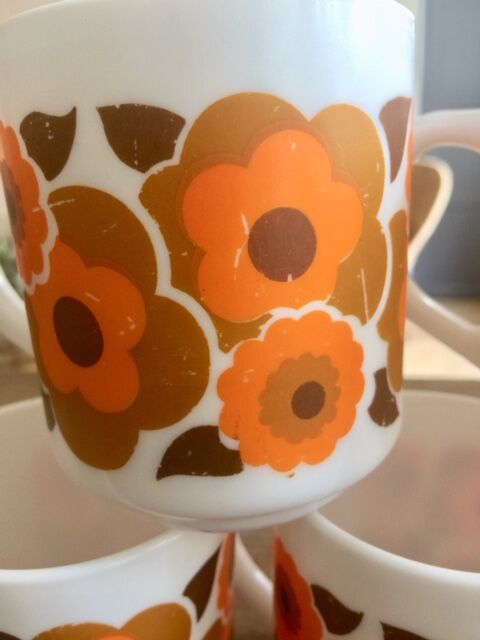 Lot of 15 mugs Arcopal vintage scania lotus mobil