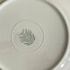 6 beige antique earthenware dinner plates with gold trim by Villeroy and Boch.