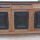 Solid wood sideboard 3 doors 3 drawers