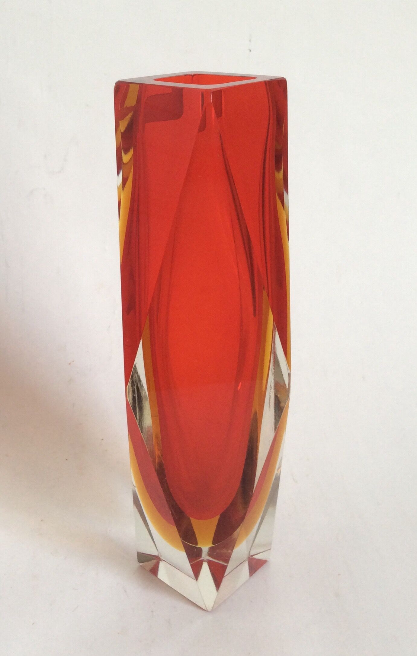 Glass Murano 60s vase