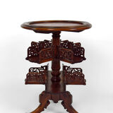 Japanese-style rotating pedestal table, France, circa 1880