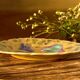 Antique oval dish in Sarreguemines majolica.