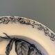 Set of 4 hollow plates Terre de Fer