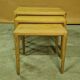 Set of three mid century nesting tables, Sweden 1960s