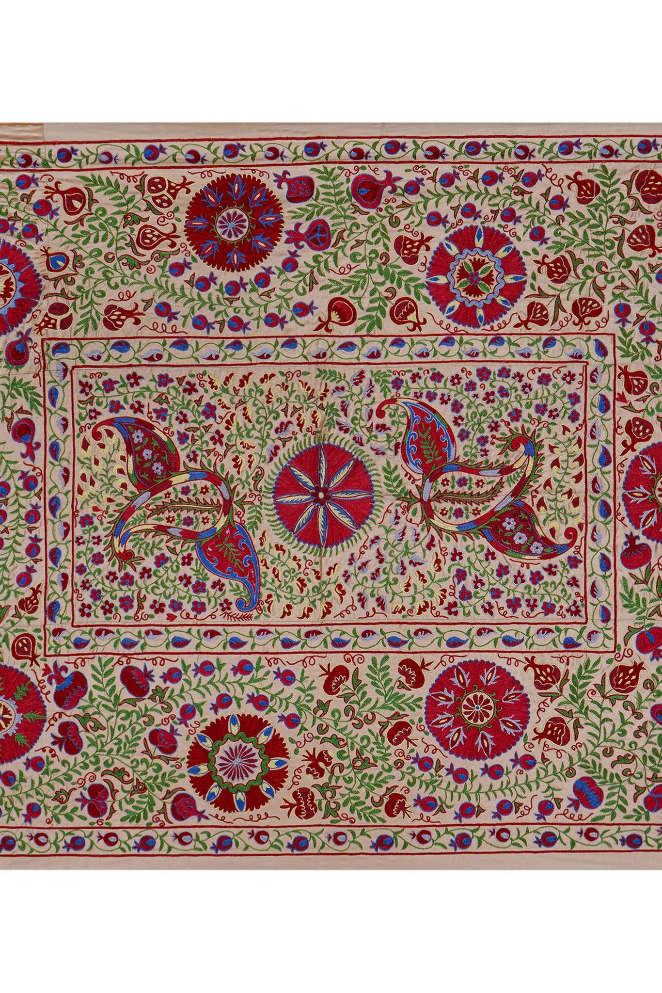 Tapis turc vintage noué à la main