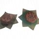 Pair of vintage wall planters 1940s 1950s