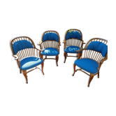 4 chaises westerns