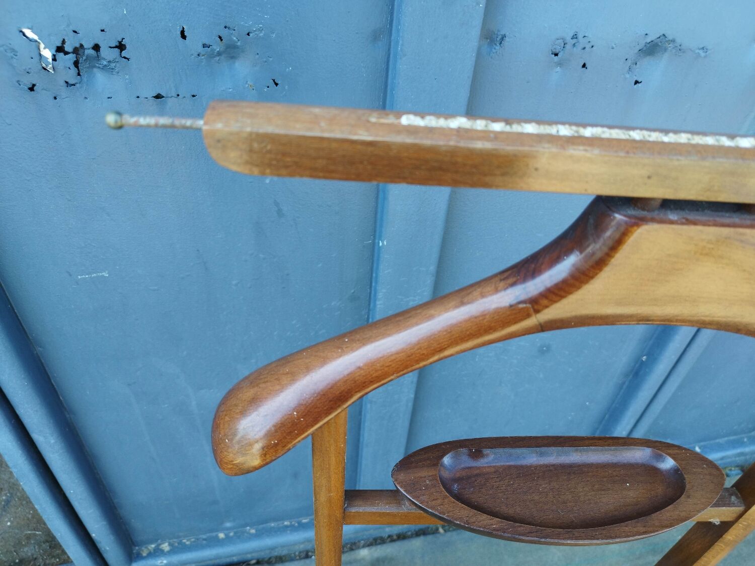 Wooden valet coat rack mannequin