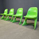Set of 4 Casalino dining chairs by Alexander Begge for Casala, 1970s