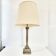 Lampe colonne ionique vintage 1970