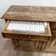 Carved solid wood sideboard