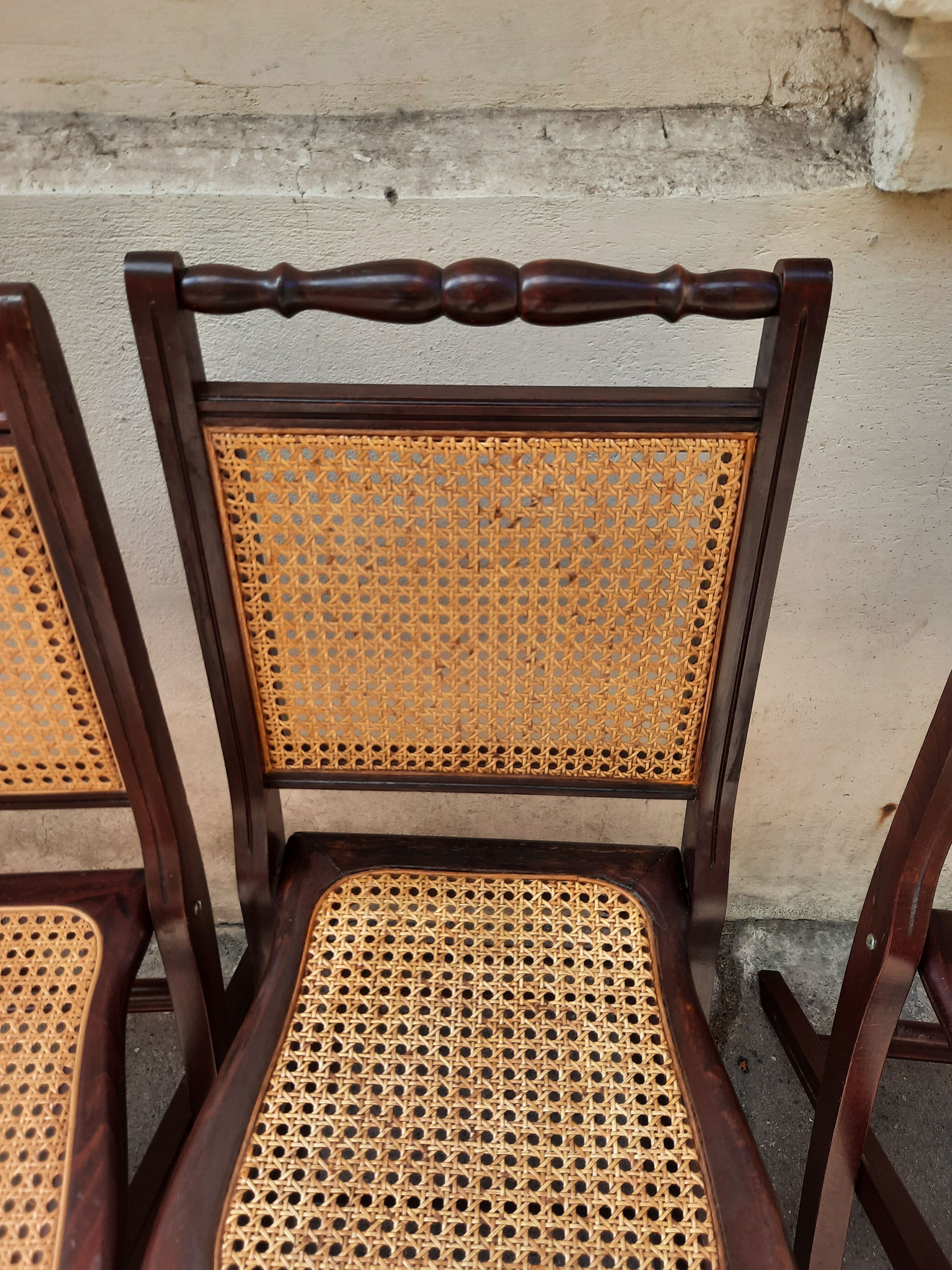 Lot de 4 chaises pliantes