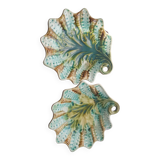 Pair of slip leaf cups