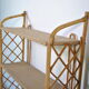 Rattan shelf 1960