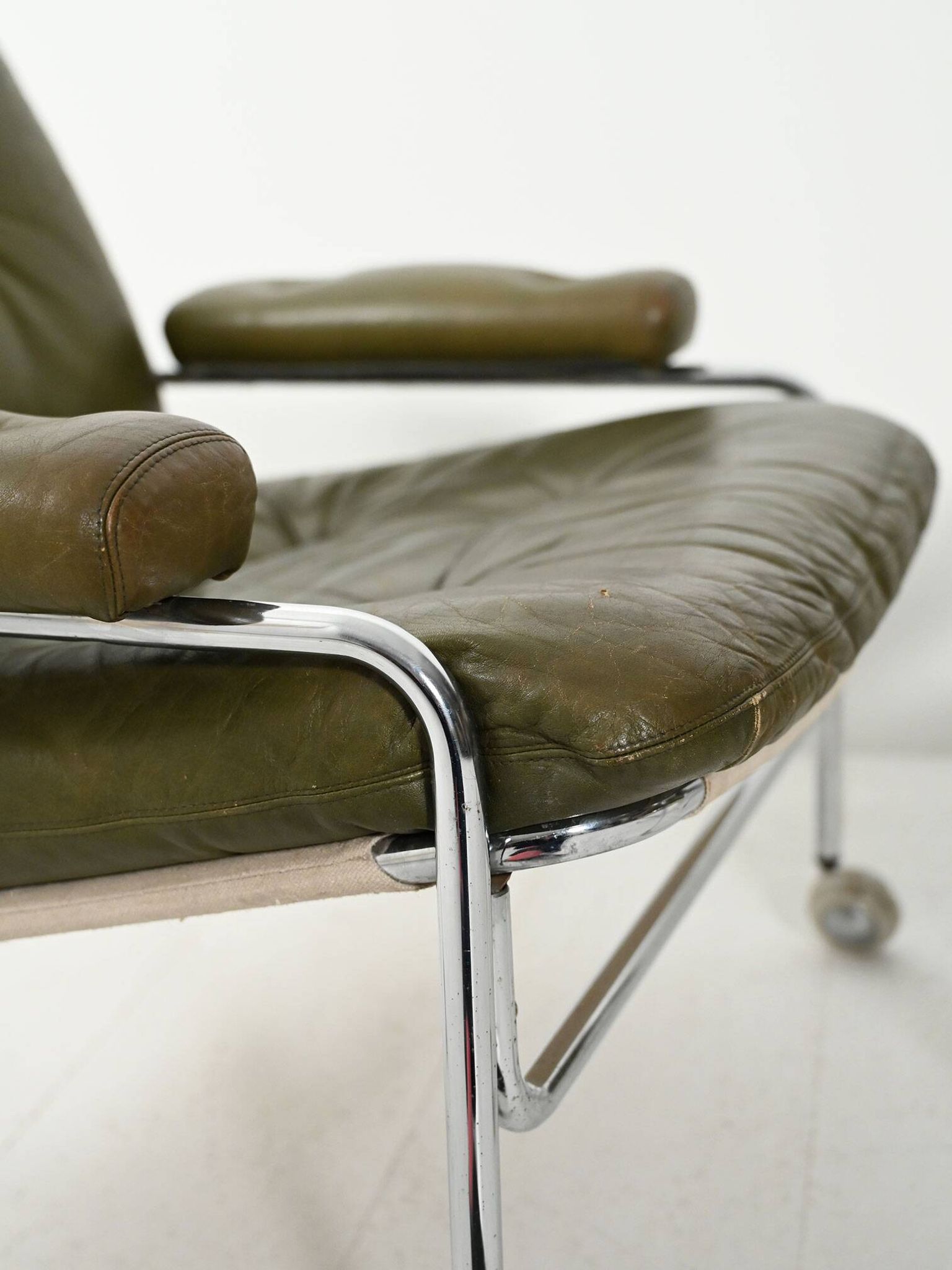Pair of “Lovisa” armchairs by Pethrus Lindlöf, 1970s