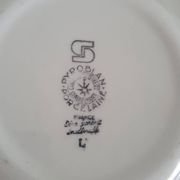 Set of 6 "Bird of Paradise" soup plates from Sarreguemines