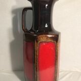 Former brown beige decoration germany vintage german ceramic vase