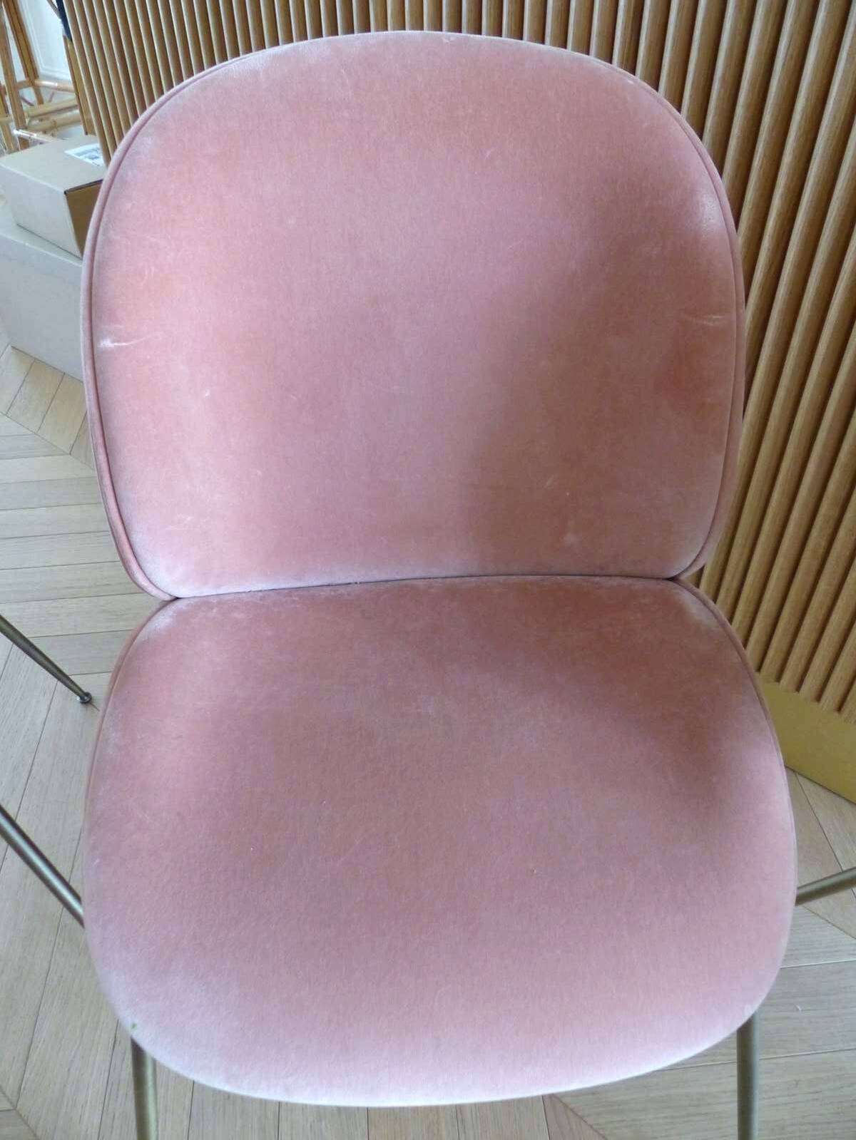 Set of 8 "Beetle Dining Chairs" by GUBI designed by GamFratesi