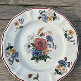 Dessert plate Sarreguemines Agreste