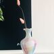 Vase arlequin couleurs pastels murano