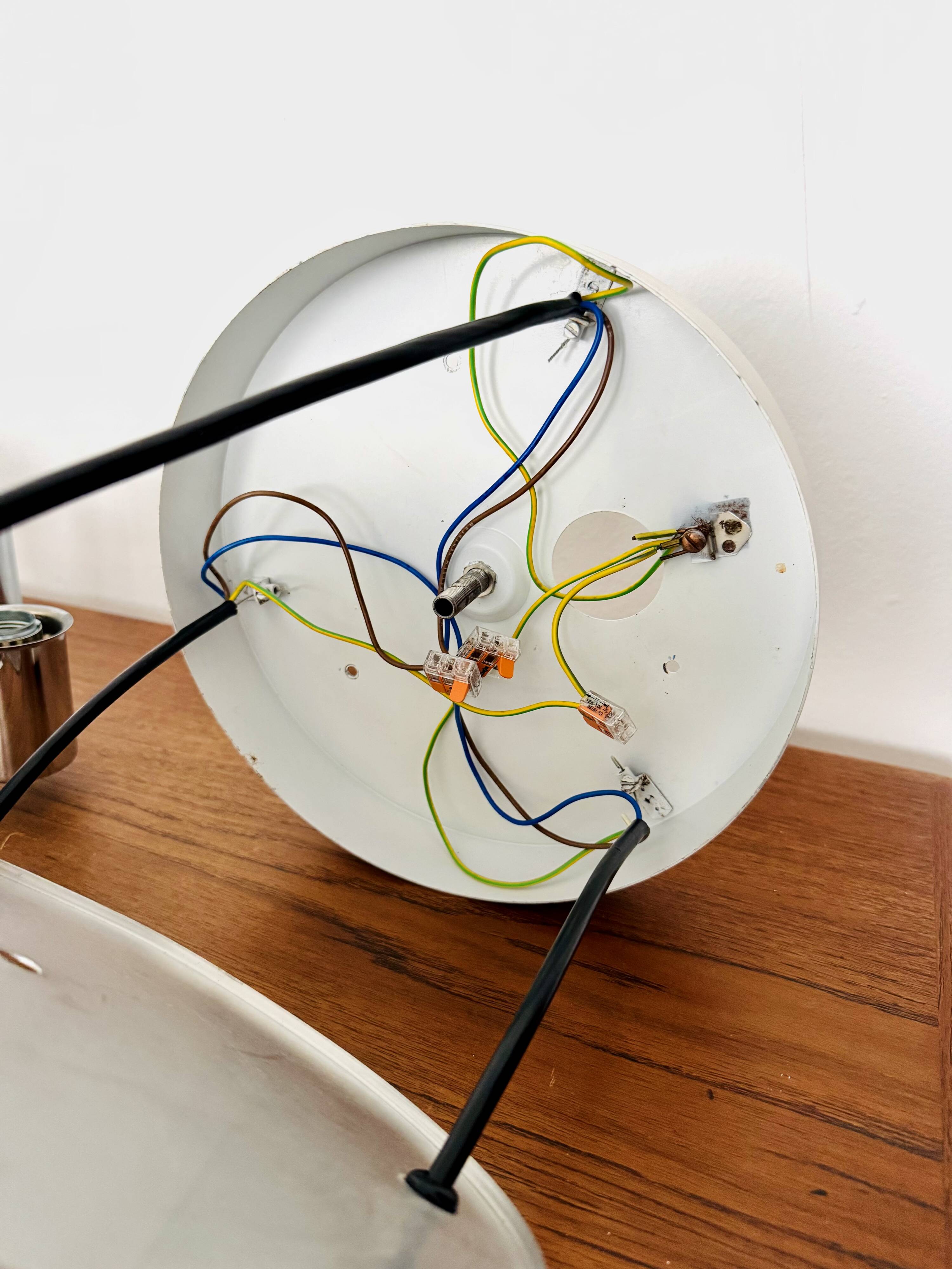 Chromed 1970s Sputnik Chandelier by Doria