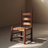 Low chair in Shaker style, United States, circa 1900