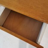 Desk with compass feet