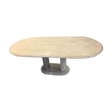 Table in travertin, italian, circa 70