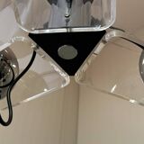 Gino Sarfatti style plexiglass hanging lamp 1970’s
