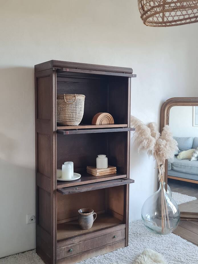 Trade furniture - Pharmacy display cabinet circa the 1960s