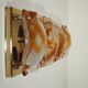 Wall sconces by Toni Zuccheri for A.V. Mazzega, set of 4.