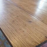 Farm table in sold oak