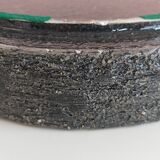 2x Vintage Fat Lava Schaal door Jan van Erp 1960's.