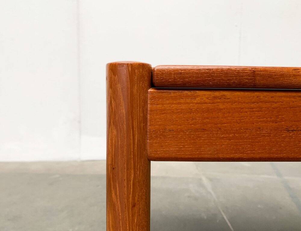 Mid-century Danish teak coffee table by Magnus Olesen, 1960s.
