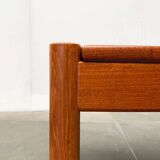 Mid-century Danish teak coffee table by Magnus Olesen, 1960s.