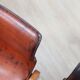 Curved wooden and leather chairs by Afra and Tobia Scarpa from the 1970s, set of 4.