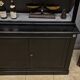 Magasin pharmacy pharmacy patinated black oak