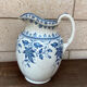 Pitcher Sarreguemines model Burgis late XIXth