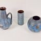 Fat Lava Ankara Vases by Carstens Tönnieshof, 1960s, Set of 3