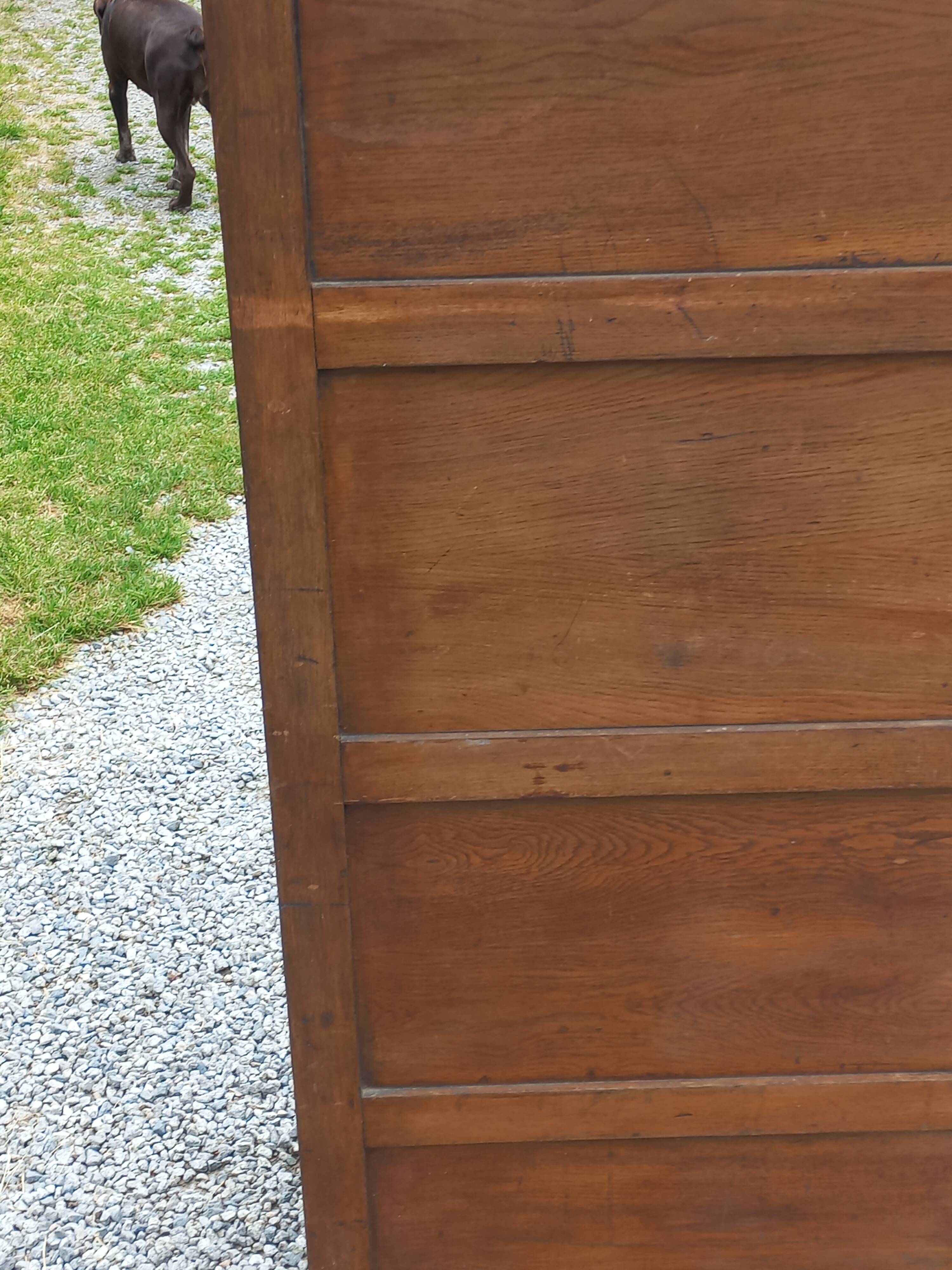 Oak craft cabinet with 5 drawers from the 1930s/1950s