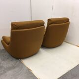 Pair 2pcs Vintage RARE Jitona Ultra Light Chairs ATLANTIS Polystyrene With original labels Mid Centu