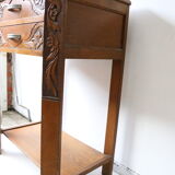 Art deco floral carved healing, 1920s