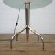 Postmodern side table with lamp